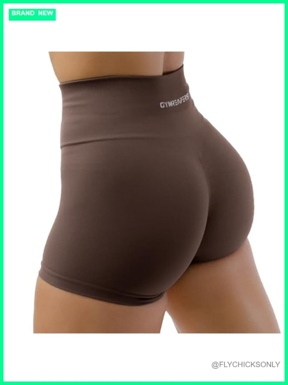 Seamless High Waisted Compression Athletic Biker Shorts for Women